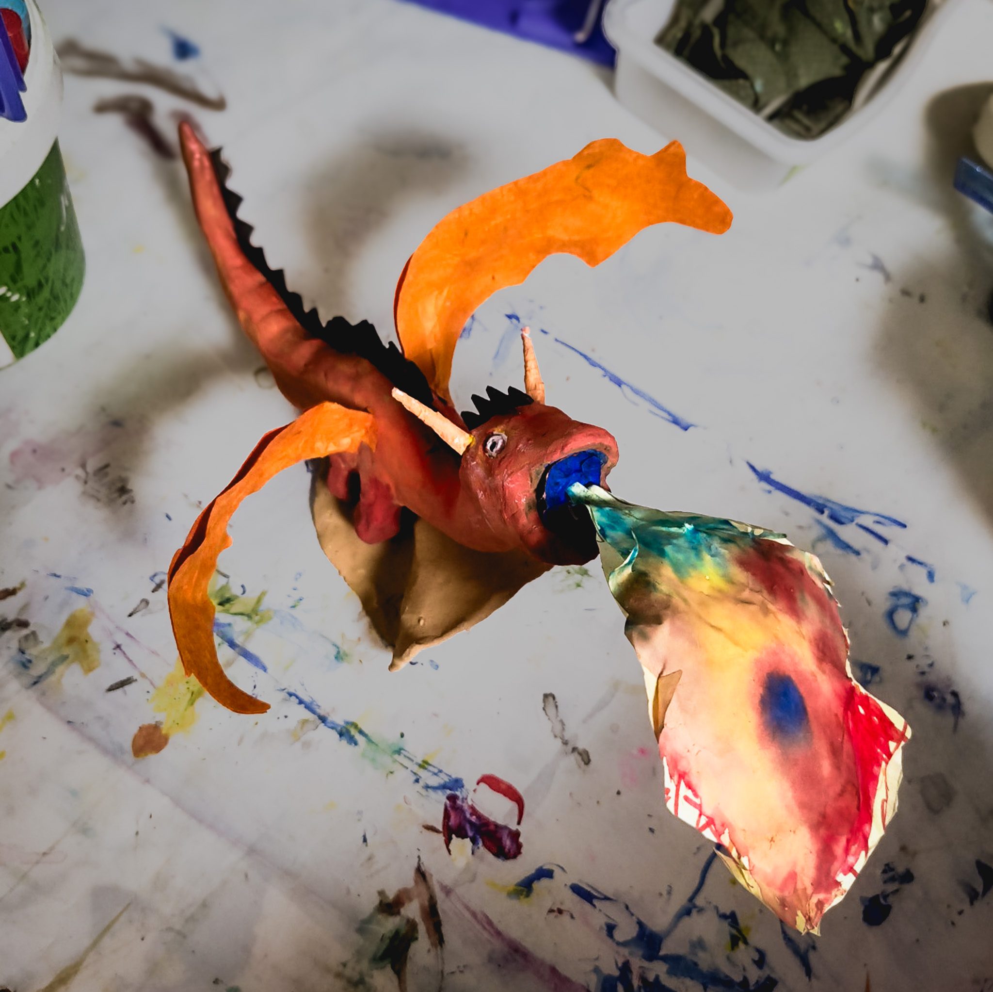 Kinder-Kunstkurs im Kunstatelier Iris Golde