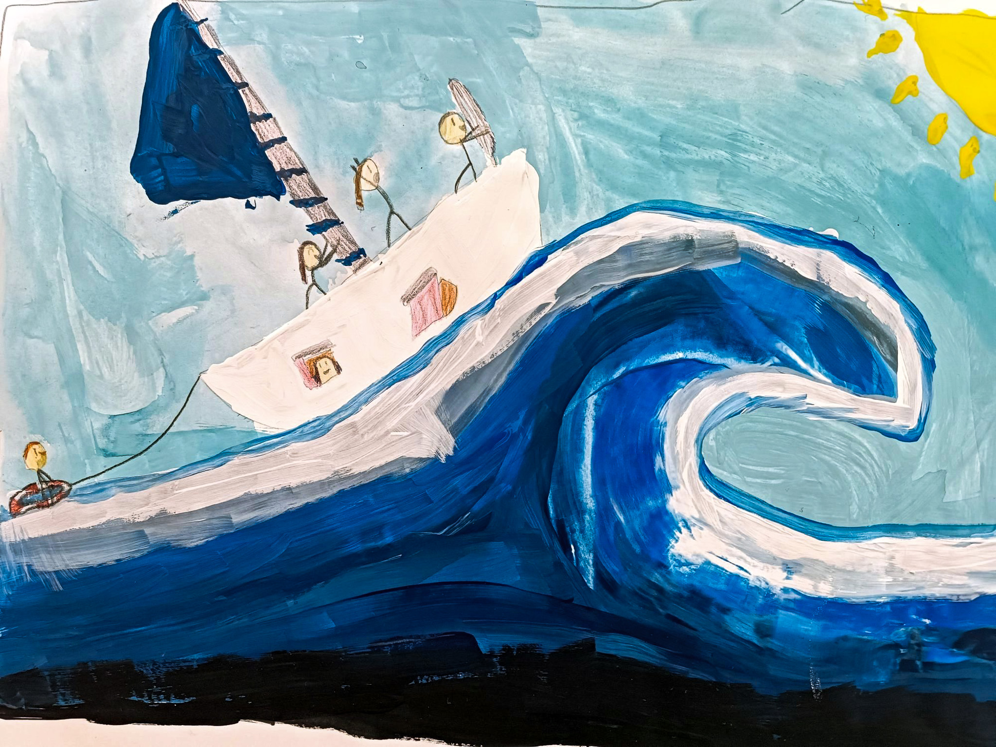 Kinder-Kunstkurs: Malen und Werken